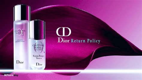 christian dior return policy.